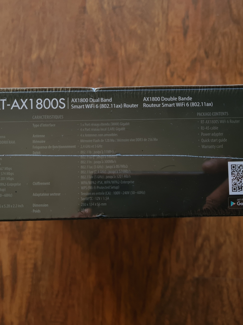 ASUS RT-AX1800S WiFi 6 Router - Black - Picture 5 of 5